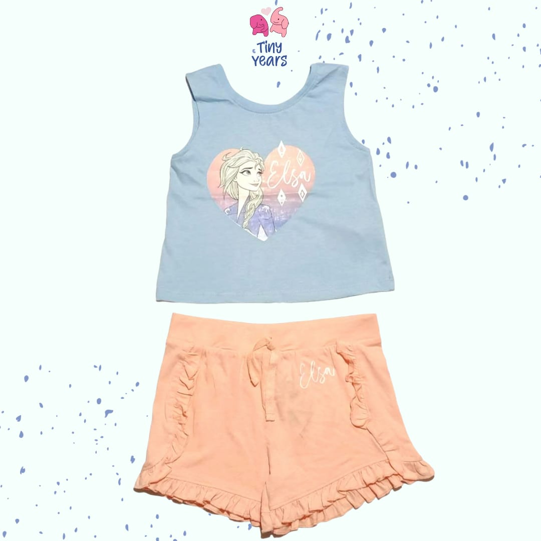 Elsa Shorts set