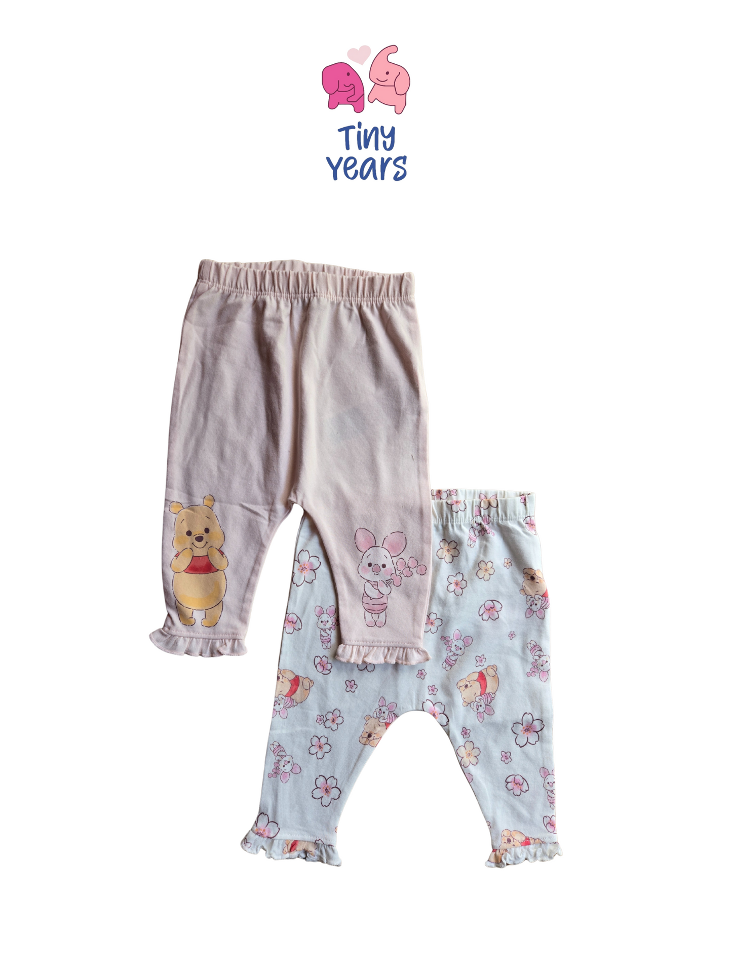 Disney Baby Pooh Leggings ( set of 2 )