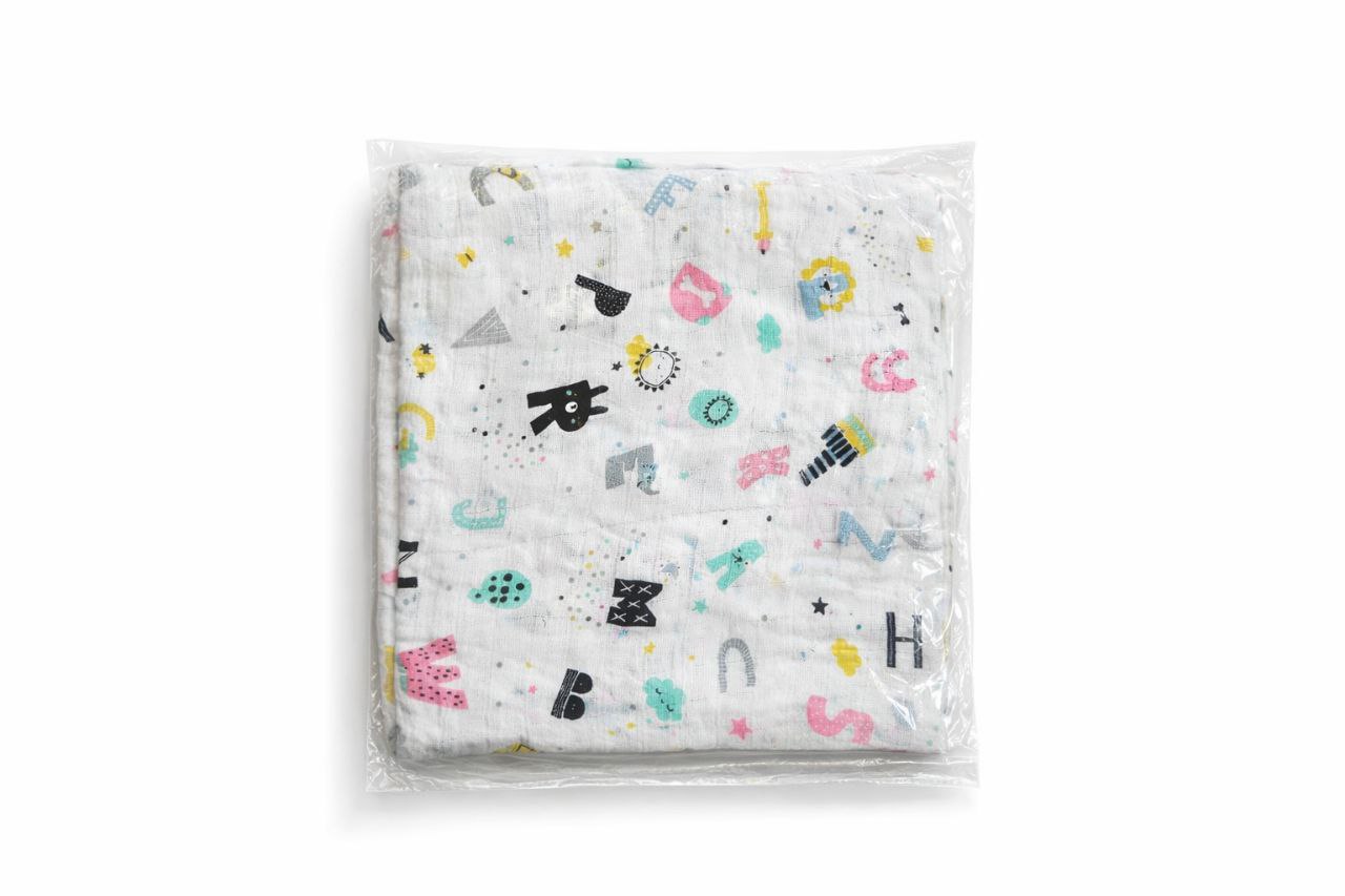 Premium Muslin Baby Swaddle (100 × 100 cm)