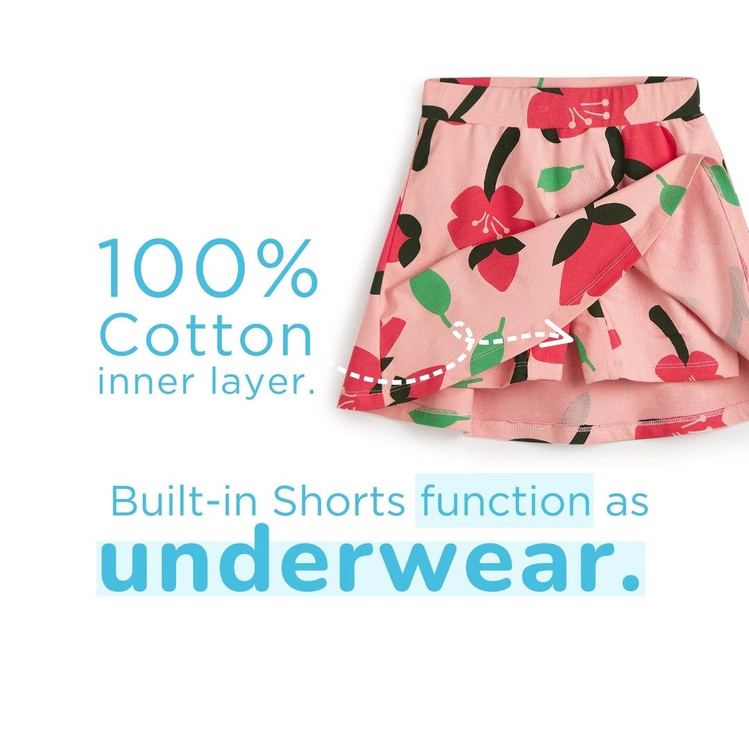 Girls Blossom Garden Twirl Skirt