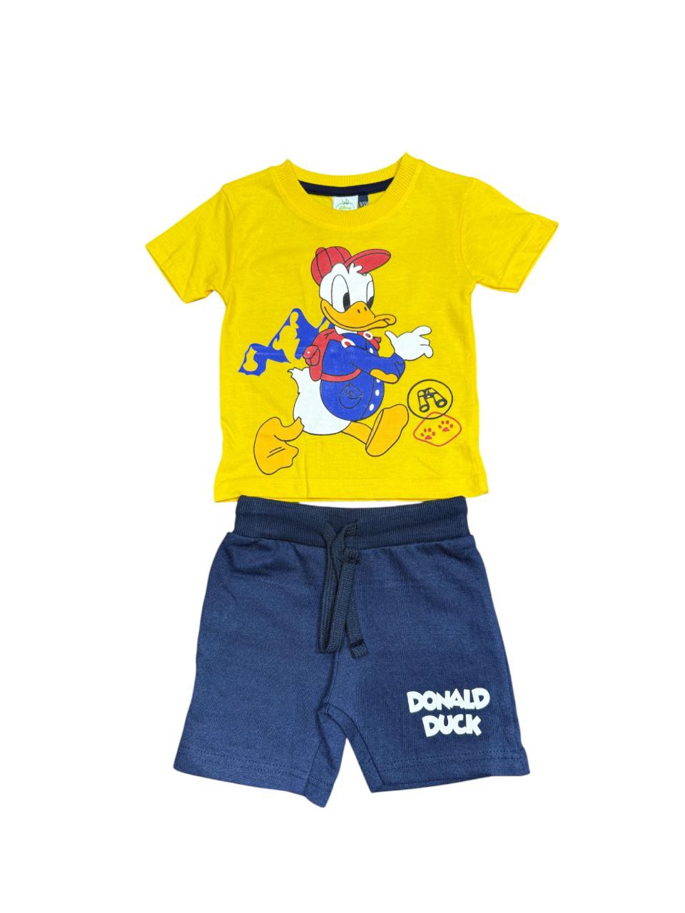 Boys Short set ( DONALD YELLOW)