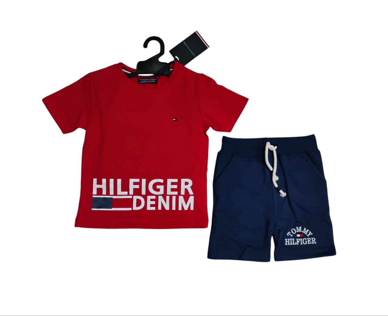 Tommy Hilfiger Kids RED T-Shirt and Shorts Set