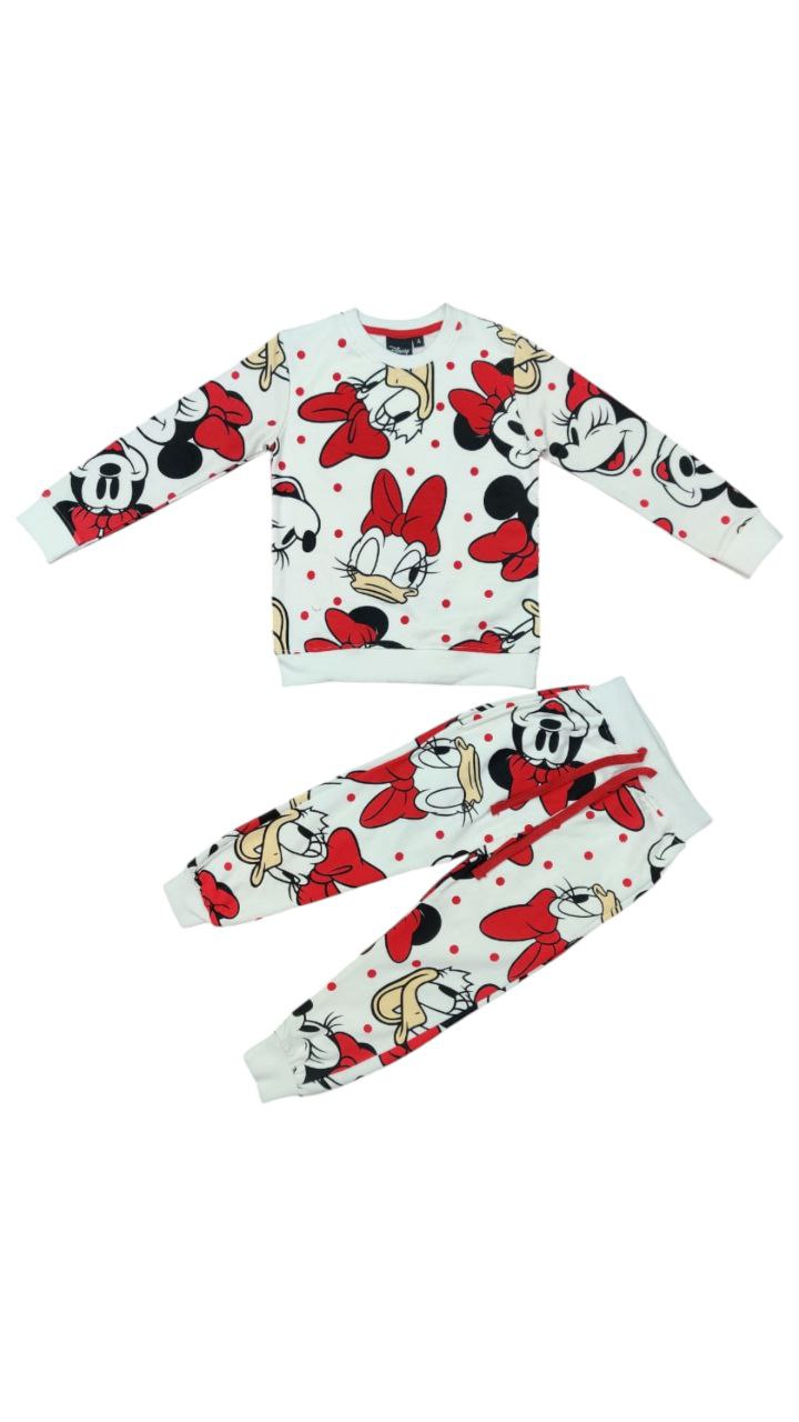 Classic Co-ord set ( Red Daisy Duck )
