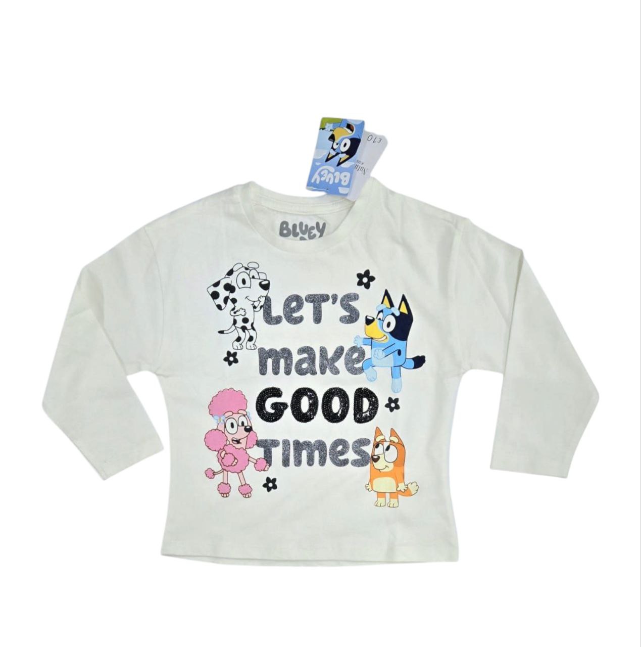 Lets Make Good Times Bluey top