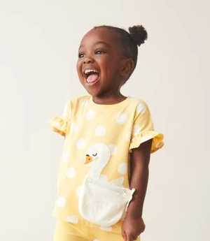 Yellow short Sleeve Bag T-Shirt