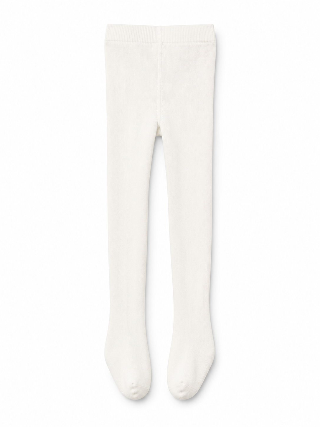 Classic White Kids Cotton Tights