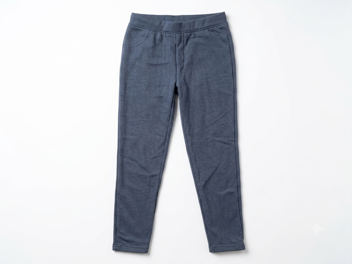 Kids Grey Solid Full-Length Jogger Pants