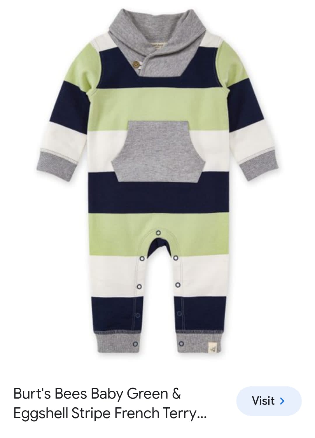 Baby Romper collar Unisex Baby