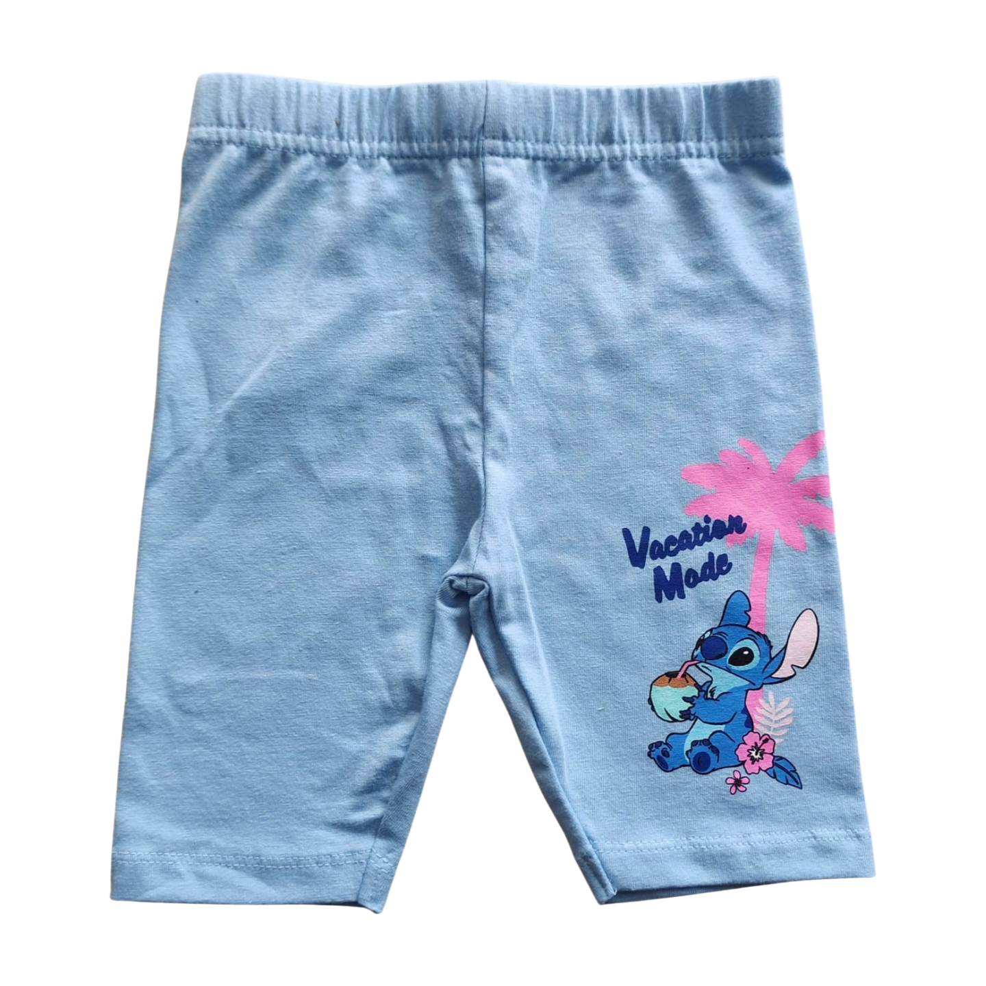 Cycling shorts (Blue vacation mode stitch)