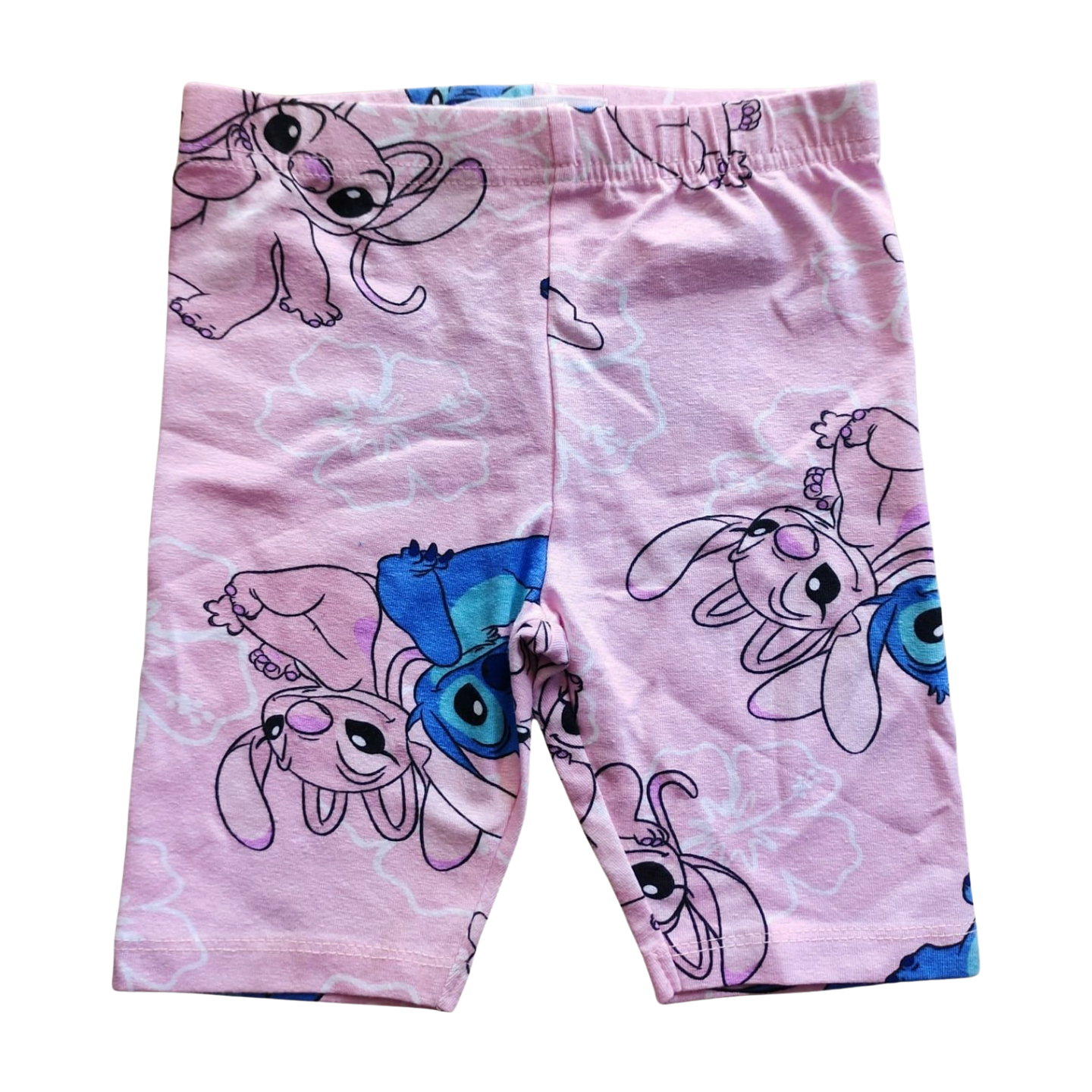 Cycling shorts (Pink Stitch printed)