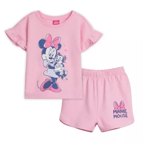 Minnie Baby Pink set