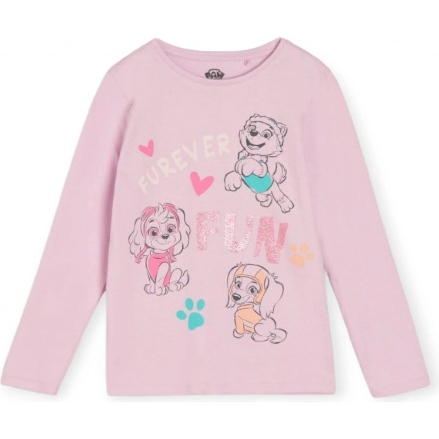 Paw Patrol “Furever Fun” Long Sleeve Tee