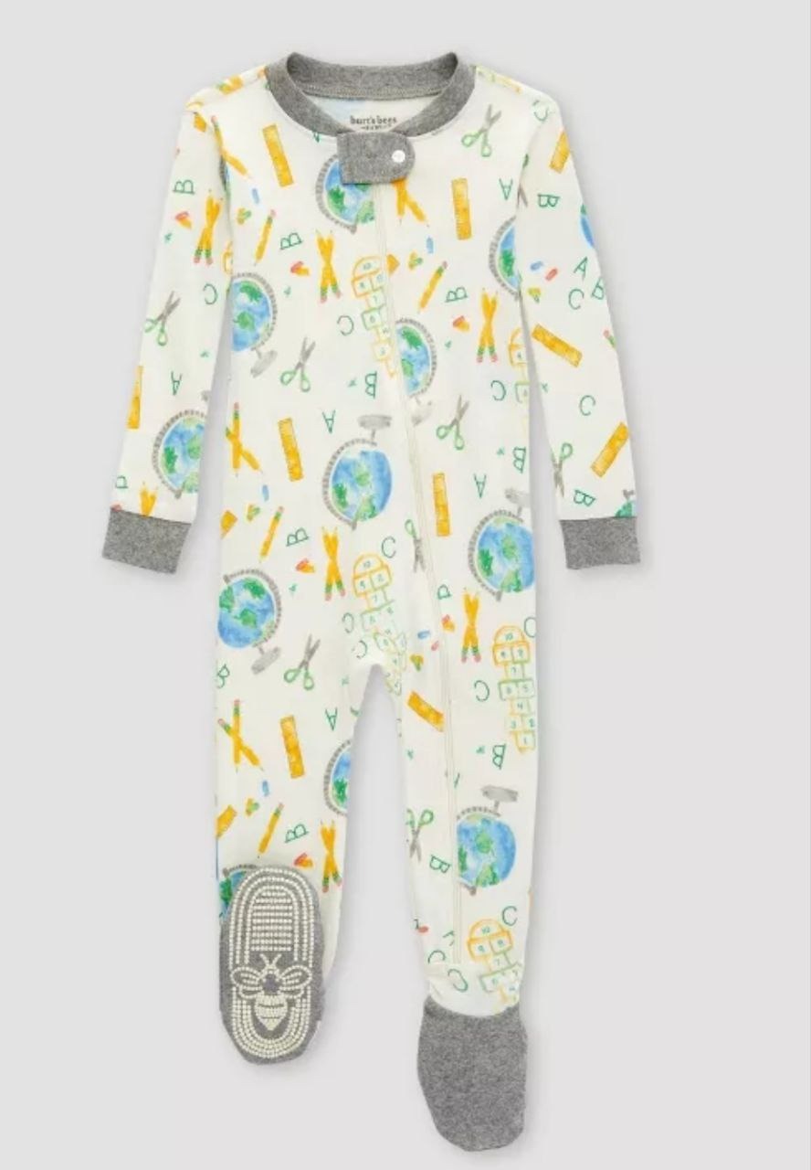 Little Learner Educational Print Sleepsuit