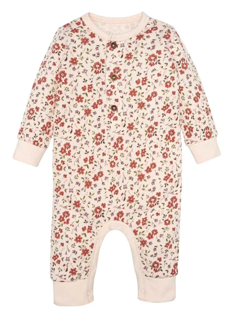 Gerber Unisex Coverall - PINK FLORAL