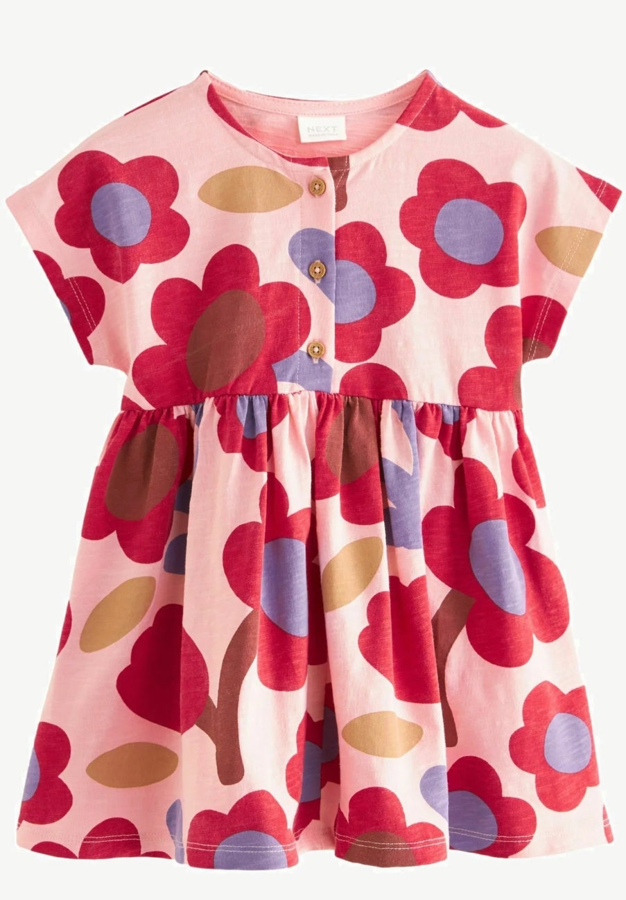 NEXT Pink Floral Summer Frock