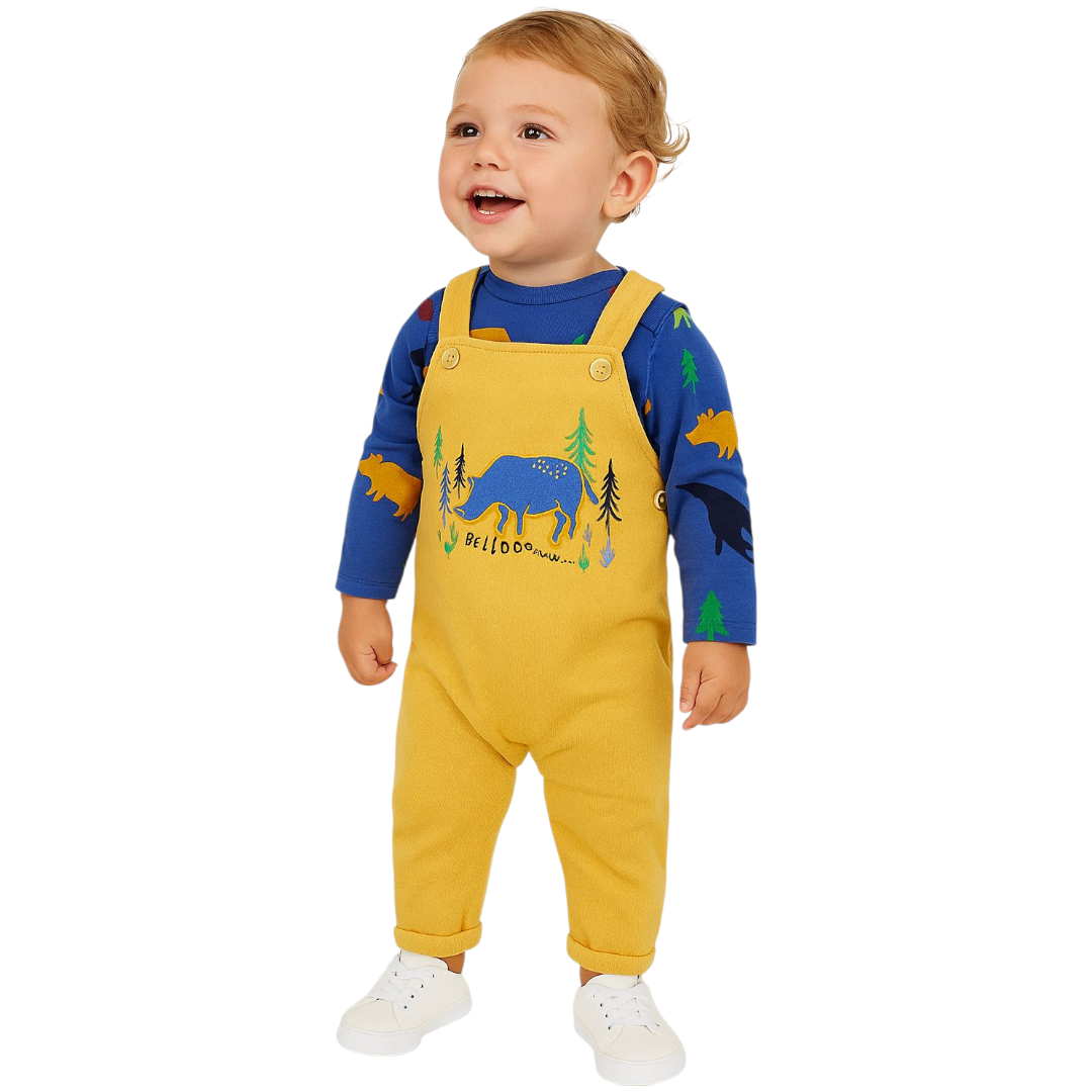 Rhino Dungaree set