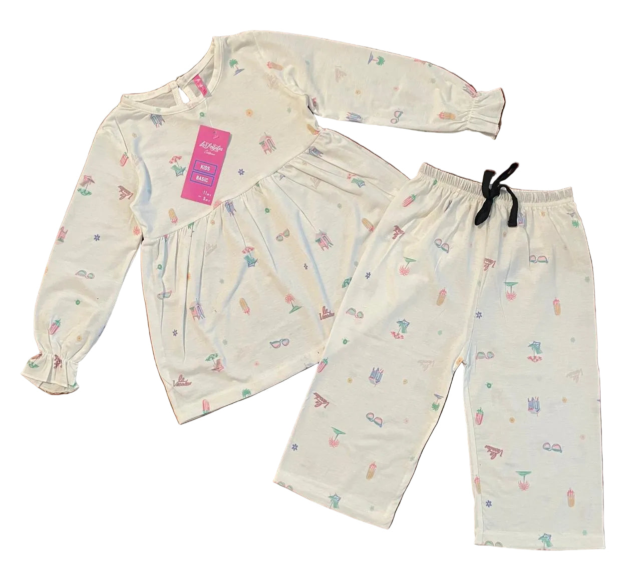 Cotton Frock with matching pant Co-ord Set