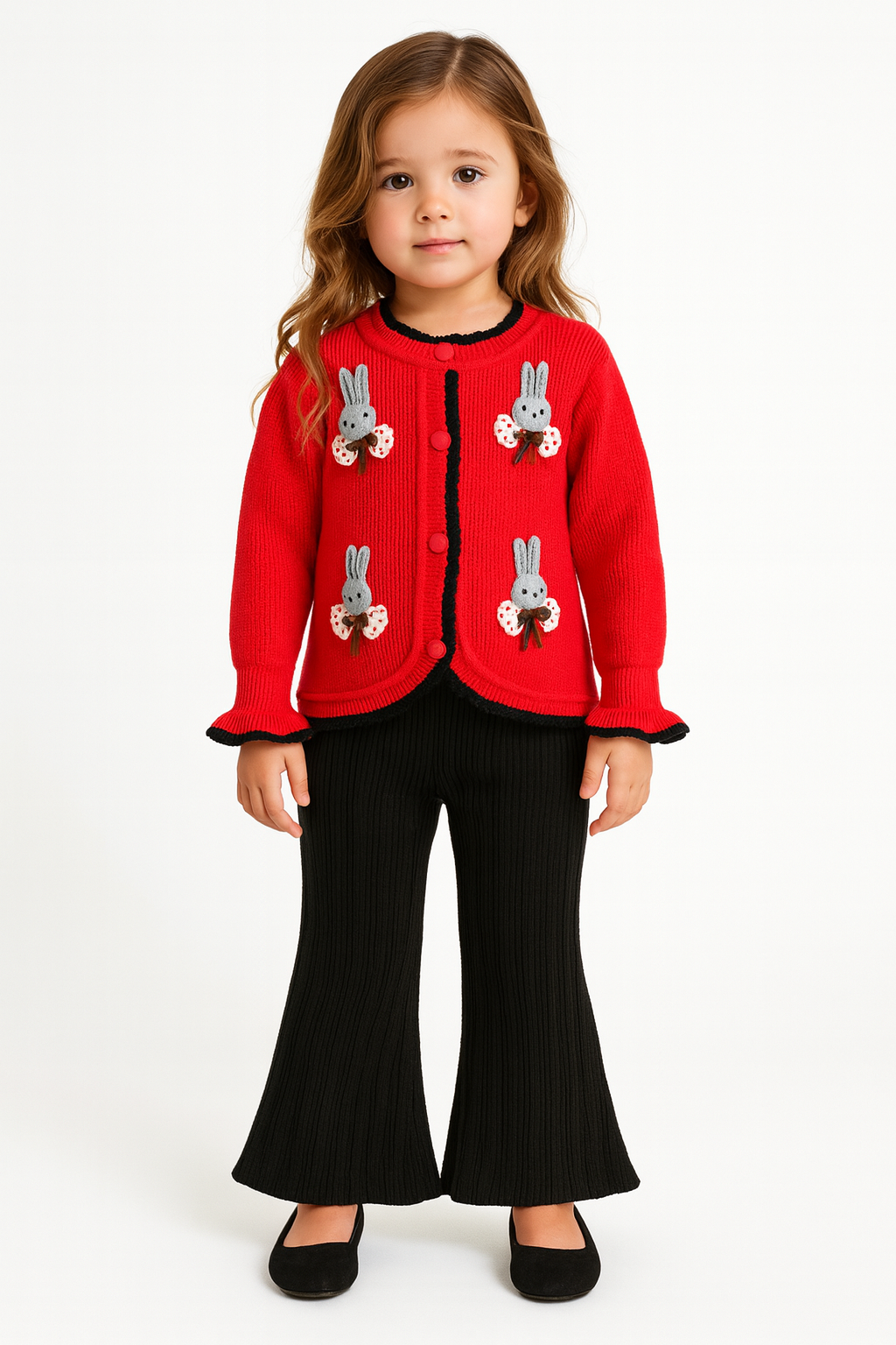 Black & Red Winter Co-Ord