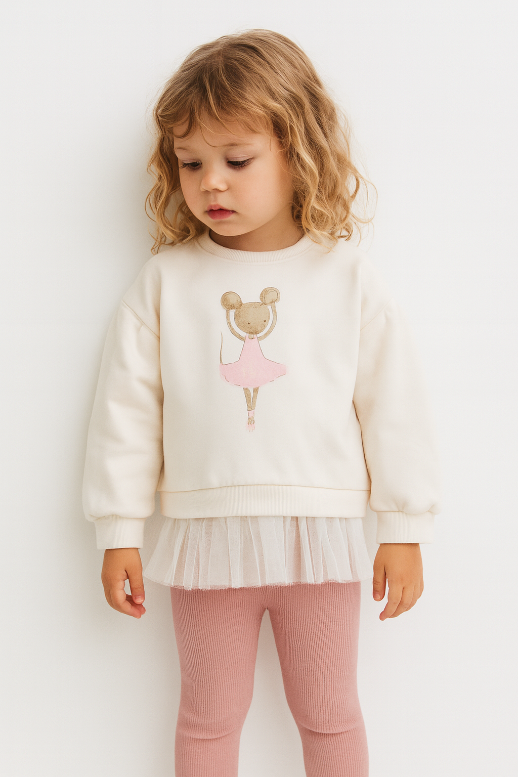 Ballerina Mouse Tutu Sweatshirt
