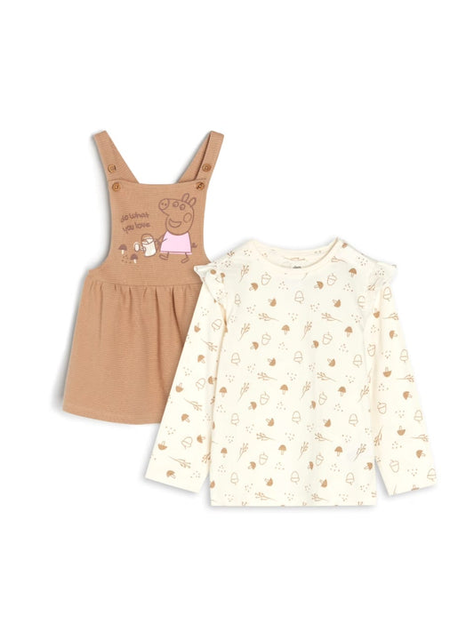 Peppa Dungaree set