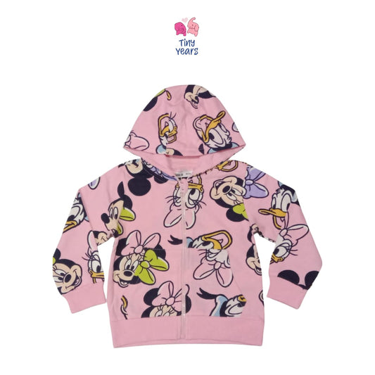 Mickey Pink Hoodie