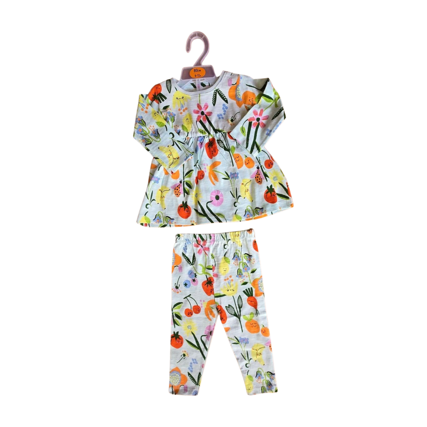 Frock - Leggings Floral Set