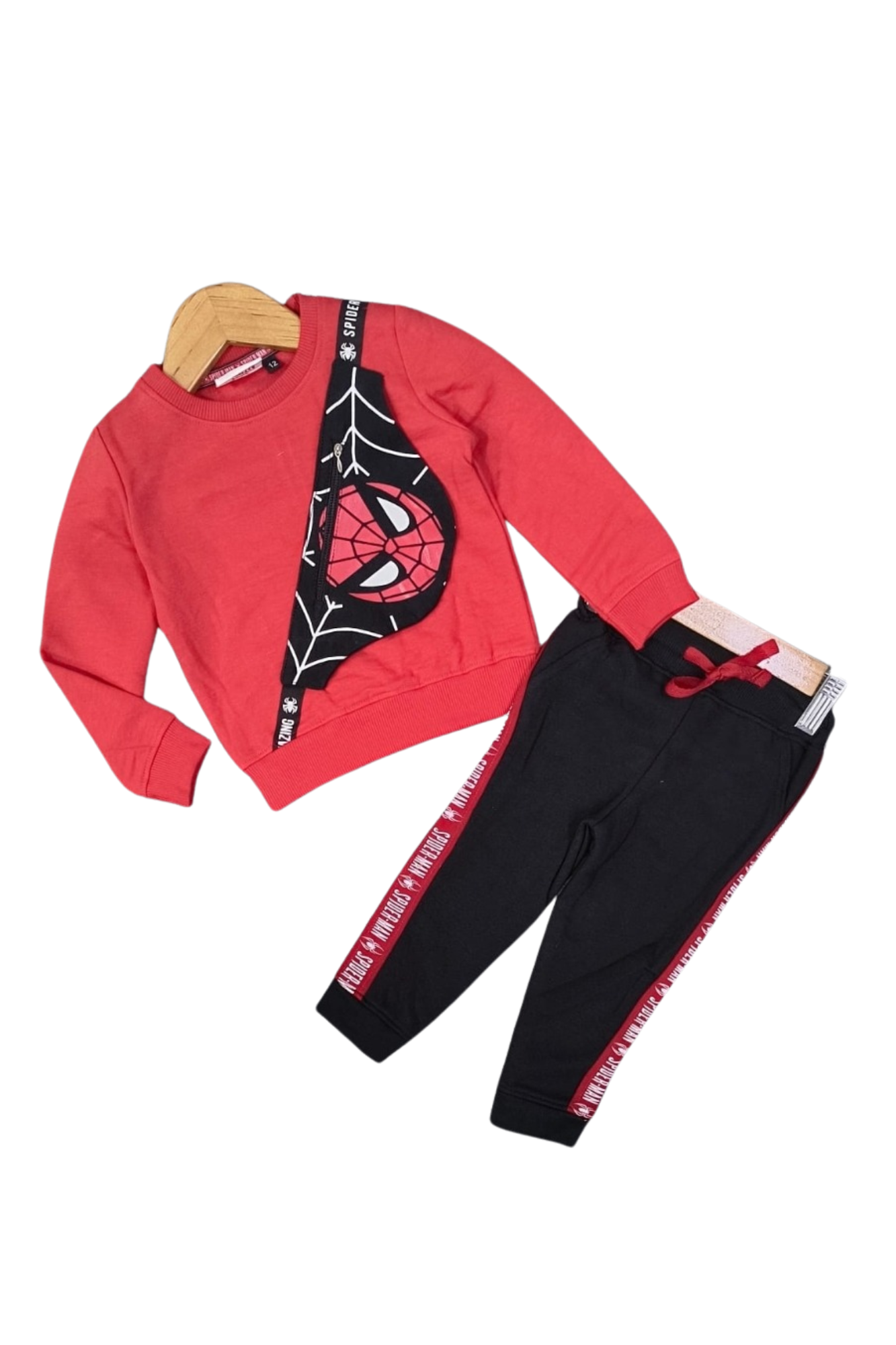 Classic Co-ord set ( Spider Man Pocket Red )