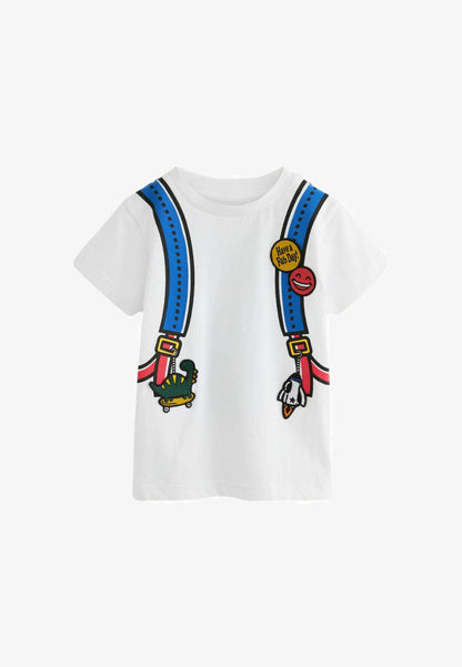 NEXT Kids' Backpack Graphic T-Shirt