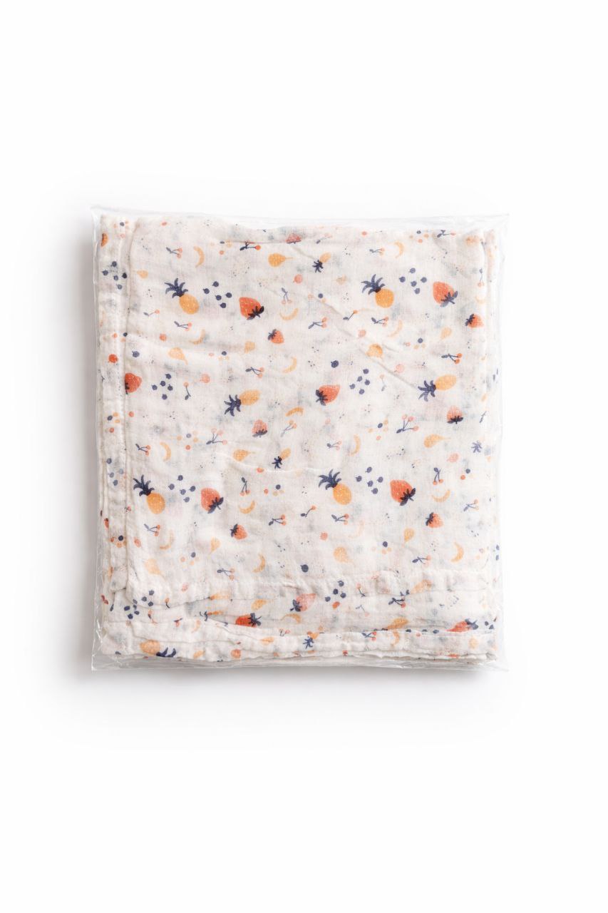 Premium Muslin Baby Swaddle (100 × 100 cm)