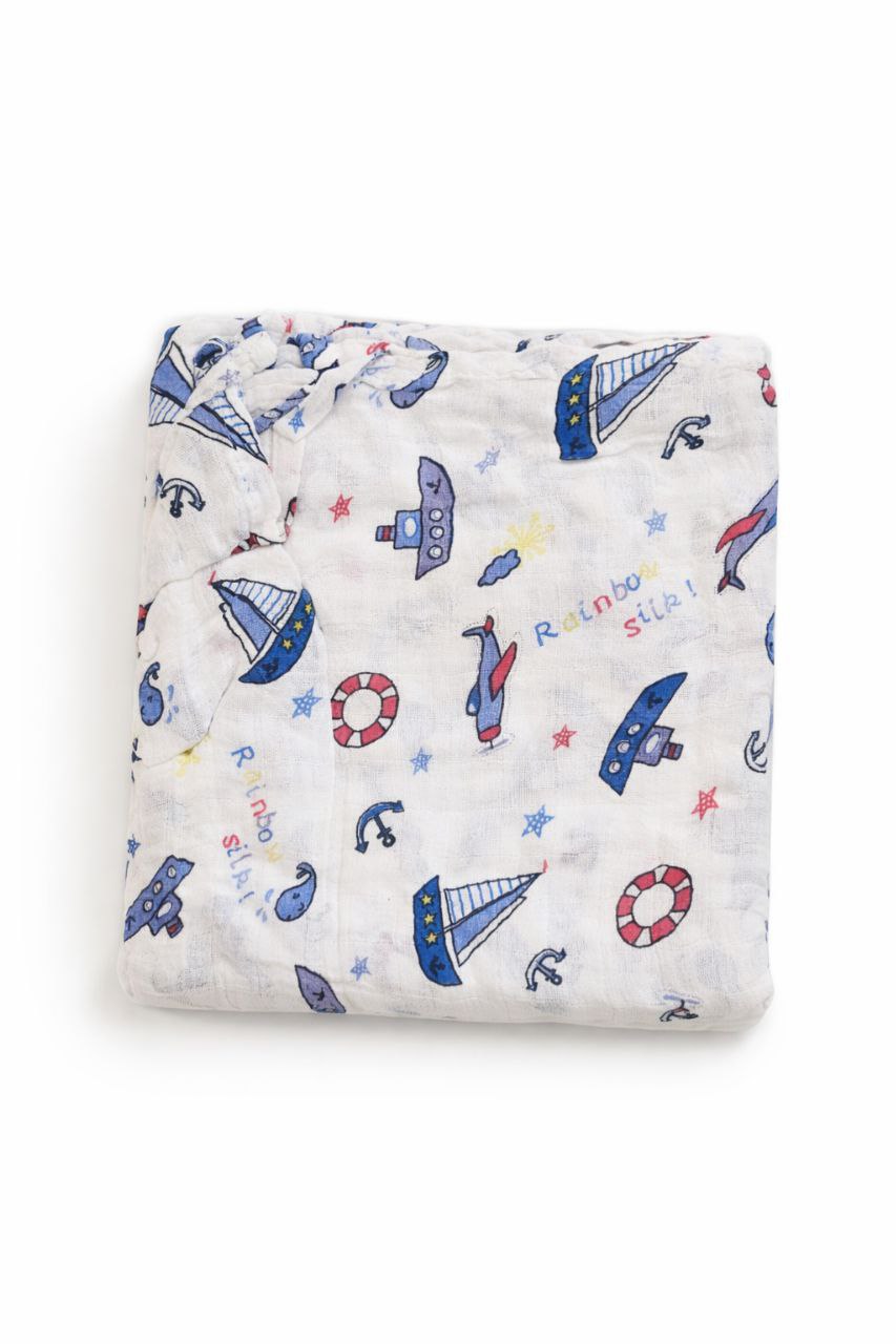 Premium Muslin Baby Swaddle (100 × 100 cm)