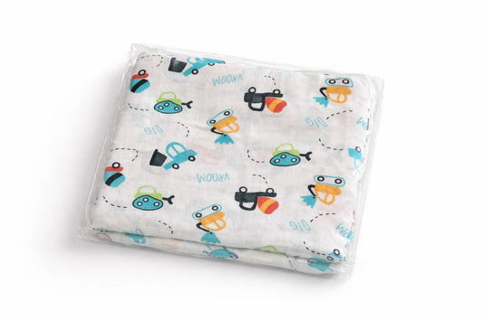 Premium Muslin Baby Swaddle (100 × 100 cm)