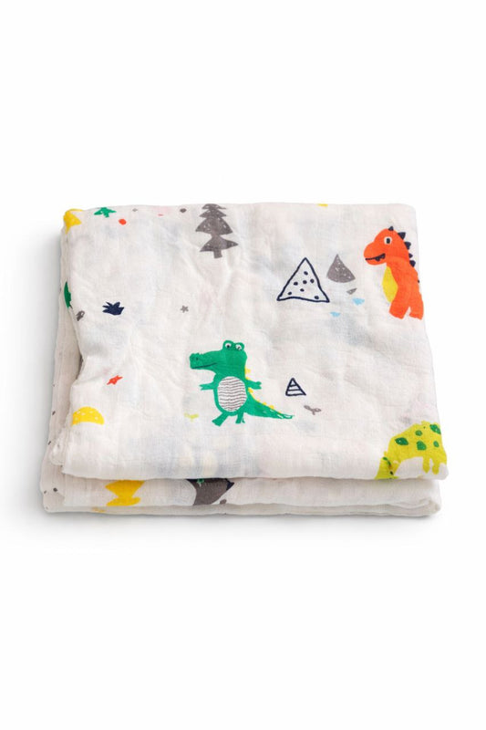 Premium Muslin Baby Swaddle (100 × 100 cm)