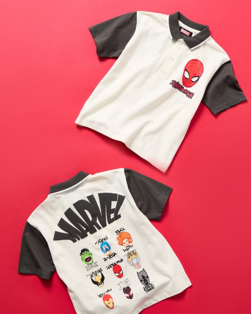 Kids Superhero Print Varsity Jacket – Cotton Blend Casual Jacket