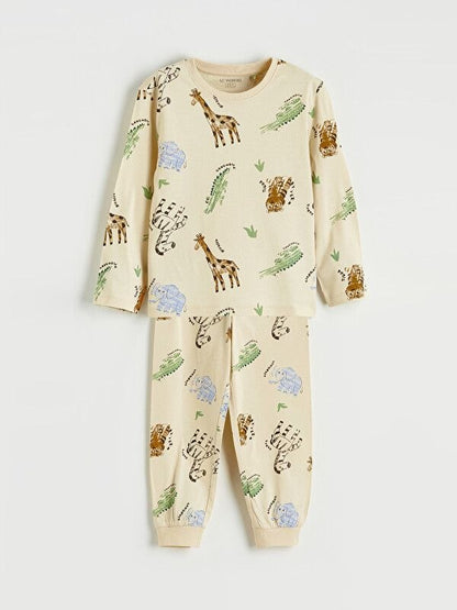 Safari Friends Kids Cotton Night Suit Set