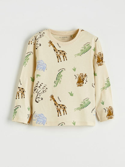 Safari Friends Kids Cotton Night Suit Set