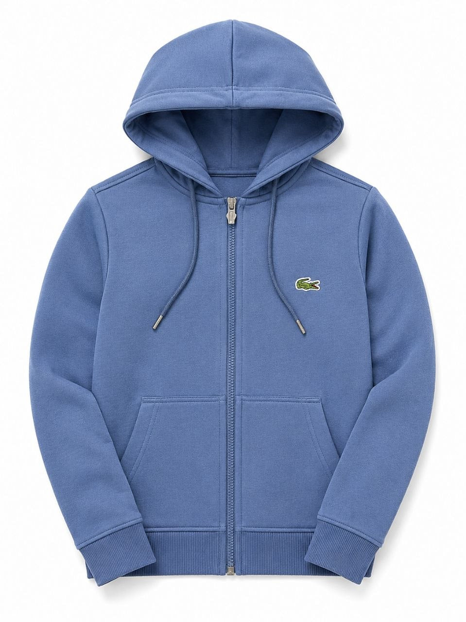 Kids Premium Blue Zip-Up Hooded Jacket