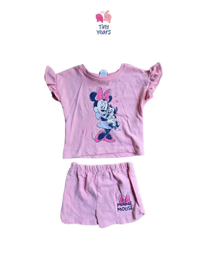 Minnie Baby Pink set