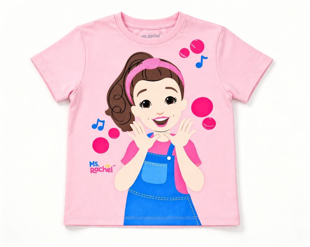 Kids Ms. Rachel Graphic T-Shirt Combo (Pack of 2)
