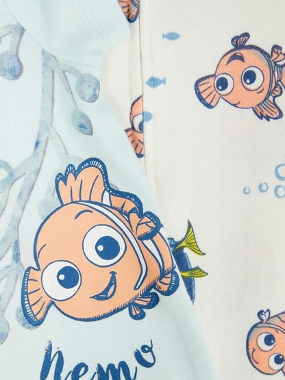 Ocean Friends Baby Romper  – Nemo or Dory Print (1 piece)