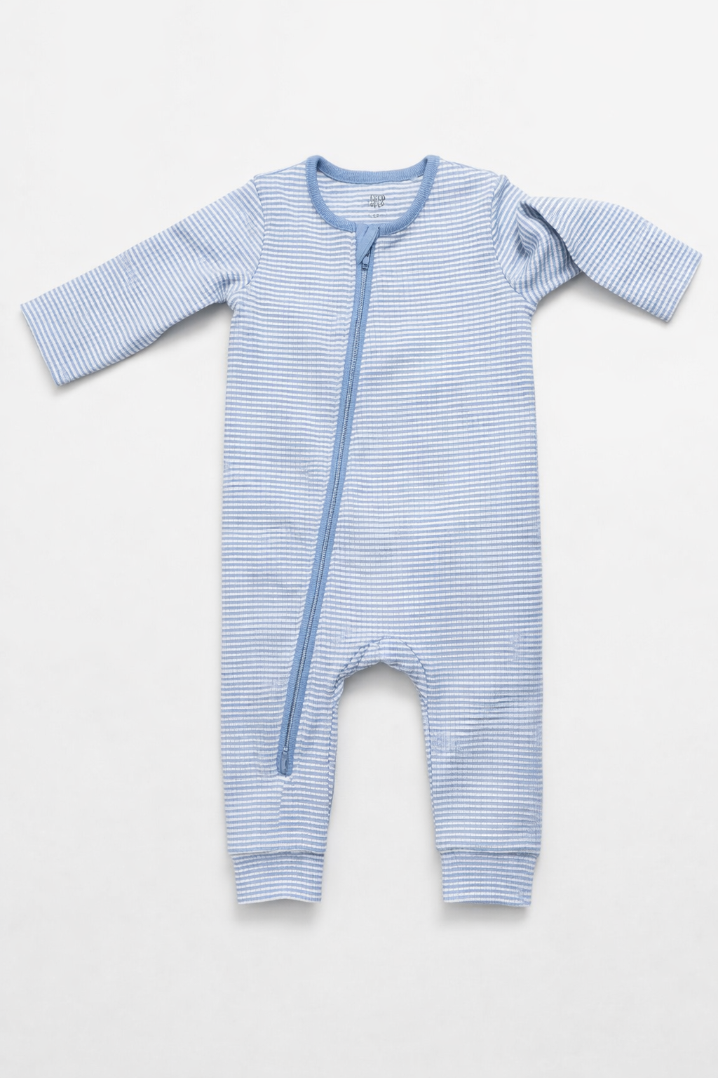 Ribbed Baby Sleepsuit
