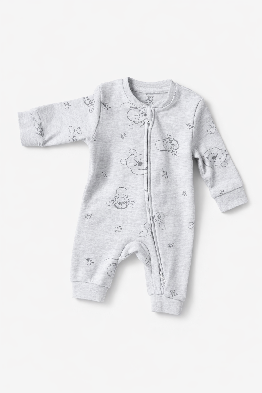 Ribbed Baby Sleepsuit