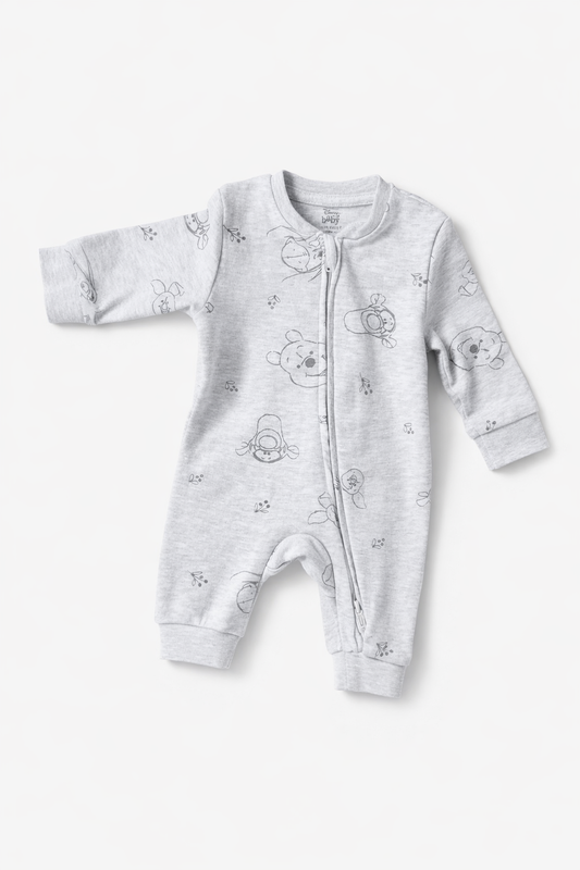 Ribbed Baby Sleepsuit
