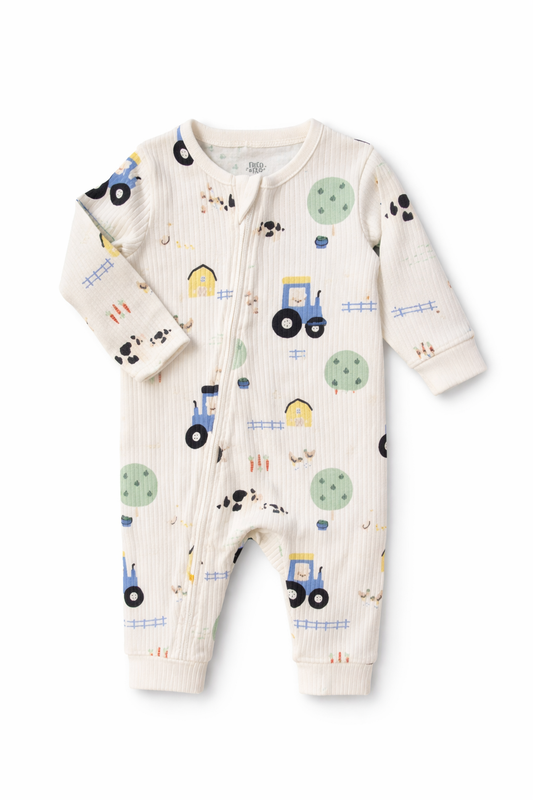 Ribbed Baby Sleepsuit (Copy)