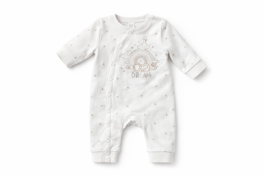 Ribbed Baby Sleepsuit