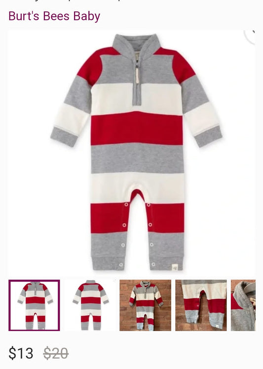 Baby Romper collar Unisex Baby