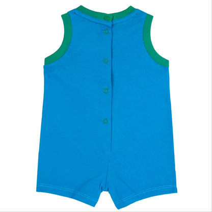 Chicco Baby Boys Sleeveless playsuit ( Animals)