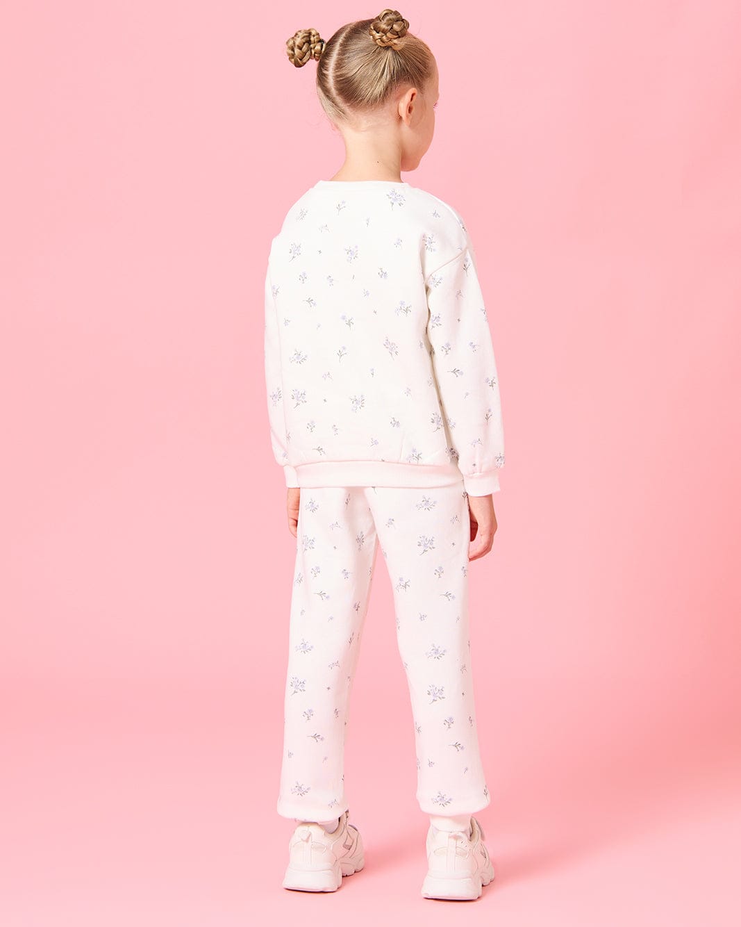 White "Paris" Fleece Co-ord Set