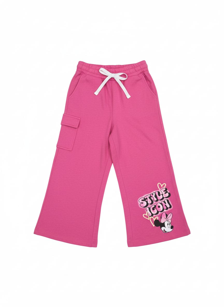Minnie Mouse “Style Icon” Fleece Pants – Hot Pink