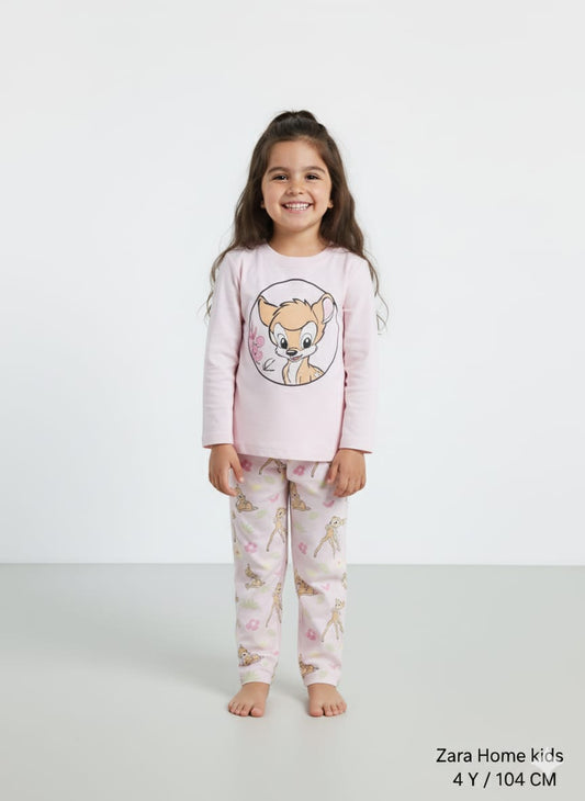Pink Bambi Nightwear Set