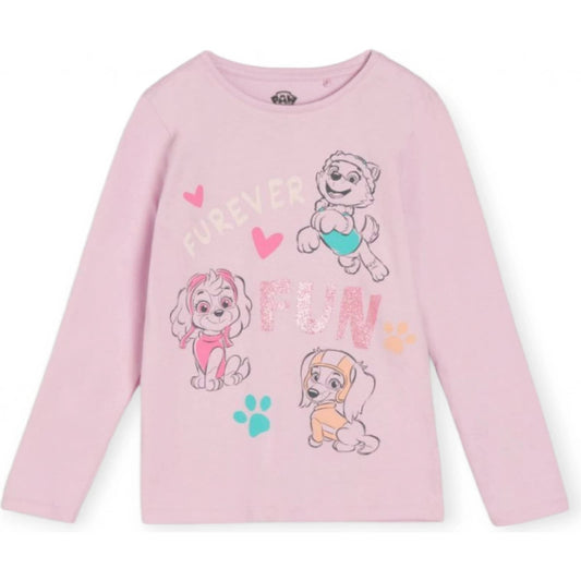 Paw Patrol “Furever Fun” Long Sleeve Tee